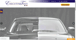 Desktop Screenshot of executivetaxis.ie